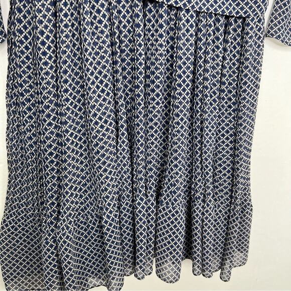 Camilla & Marc Kingston Mosaic Print Blue Dress Size 2 - Picture 5 of 15